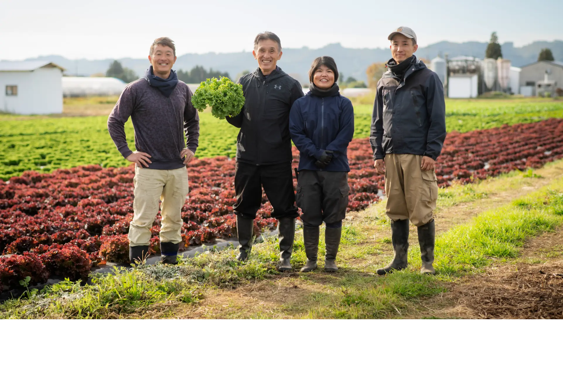 松井農園のメンバー